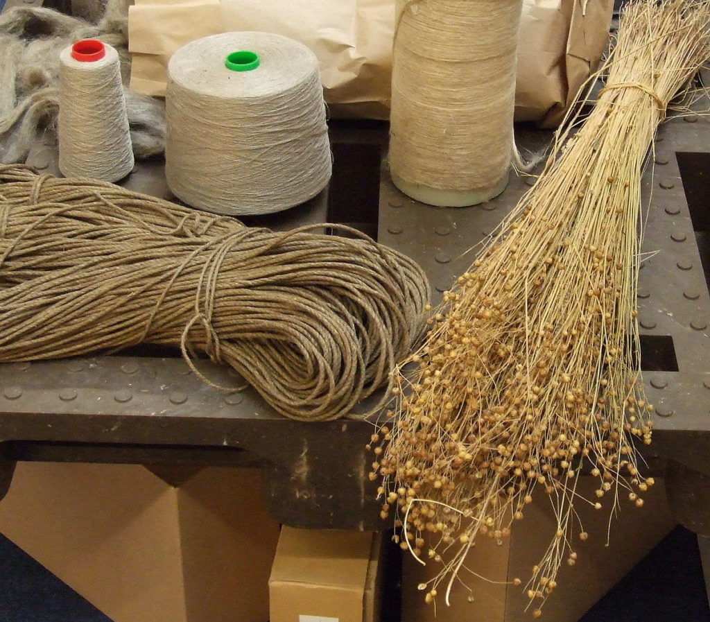 Flax - vegetable fiber