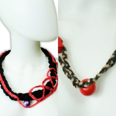 Wool jewelry and accessories